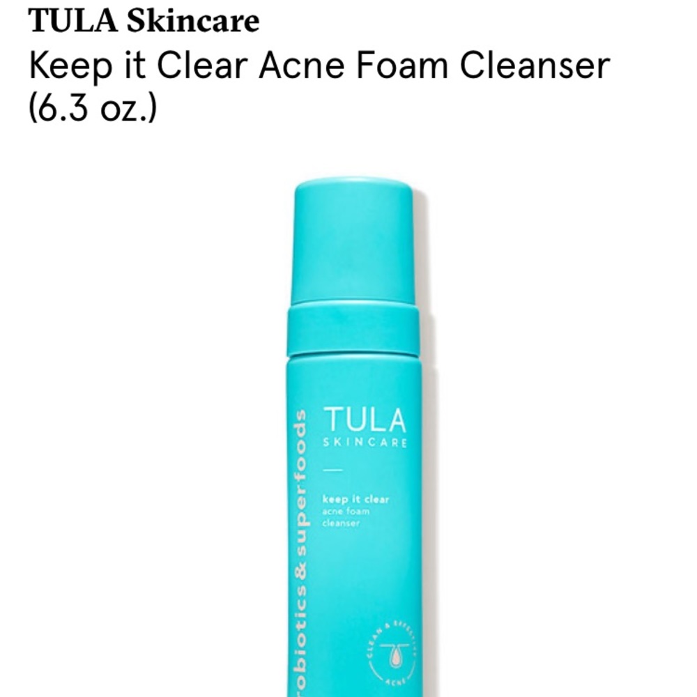 Tula Keep It Clear Acne Foam Cleanser